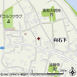 茨城県常総市向石下32周辺の地図