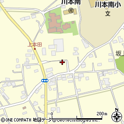 埼玉県深谷市本田4935-2周辺の地図
