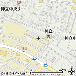 茨城県土浦市中神立町30周辺の地図