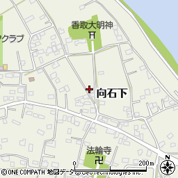 茨城県常総市向石下17周辺の地図