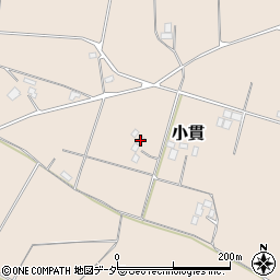 茨城県行方市小貫1795周辺の地図