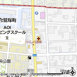 インテリアショップマージナル福井店周辺の地図
