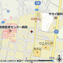 岡崎クリーニング店周辺の地図