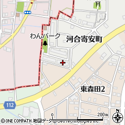 市営住宅森田東団地三号棟周辺の地図