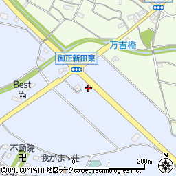 埼玉県熊谷市御正新田814周辺の地図