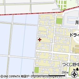 福井県福井市つくし野1丁目415周辺の地図