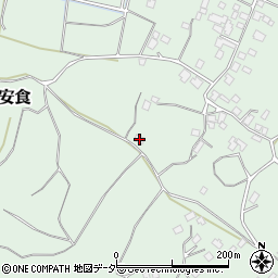 茨城県かすみがうら市安食1669周辺の地図