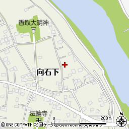茨城県常総市向石下405-2周辺の地図