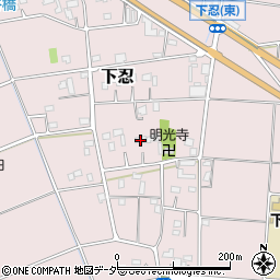 埼玉県行田市下忍2460周辺の地図