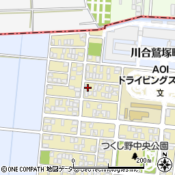 福井県福井市つくし野1丁目701周辺の地図