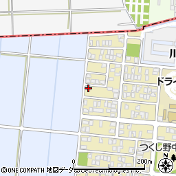 福井県福井市つくし野1丁目433周辺の地図