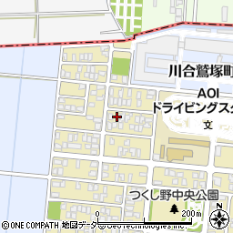 福井県福井市つくし野1丁目702周辺の地図