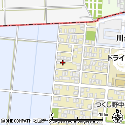 福井県福井市つくし野1丁目432周辺の地図