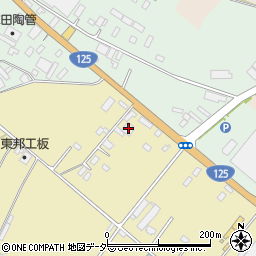 茨城県土浦市上坂田1486周辺の地図