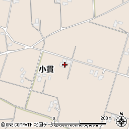茨城県行方市小貫1819周辺の地図