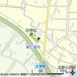茨城県常総市崎房817周辺の地図