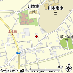 埼玉県深谷市本田4911周辺の地図