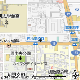 長野県信用組合塩尻支店周辺の地図