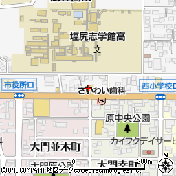 スタジオマリオ塩尻・塩尻店周辺の地図