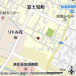 埼玉県加須市富士見町14-38周辺の地図