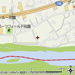 埼玉県深谷市荒川615周辺の地図