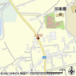 上本田周辺の地図
