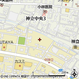 茨城県土浦市中神立町29周辺の地図