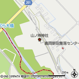 山ノ神神社周辺の地図