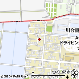 福井県福井市つくし野1丁目425周辺の地図