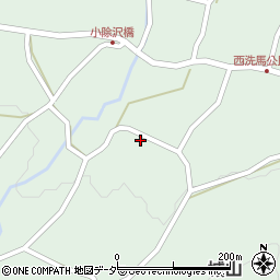 長野県東筑摩郡朝日村西洗馬1727周辺の地図
