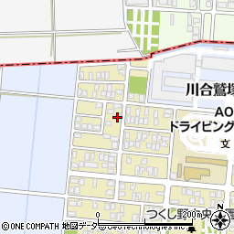 福井県福井市つくし野1丁目403周辺の地図