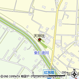 茨城県常総市崎房816周辺の地図