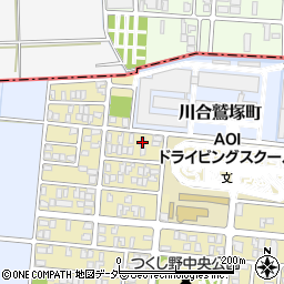 福井県福井市つくし野1丁目807周辺の地図