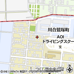 福井県福井市つくし野1丁目806周辺の地図