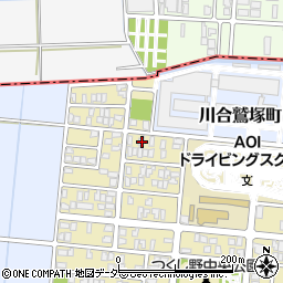 福井県福井市つくし野1丁目803周辺の地図