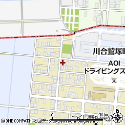 福井県福井市つくし野1丁目801周辺の地図