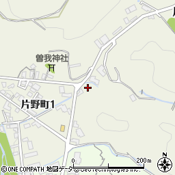 岐阜県高山市片野町1丁目周辺の地図