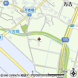 埼玉県熊谷市万吉1068周辺の地図