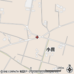 茨城県行方市小貫1801-1周辺の地図