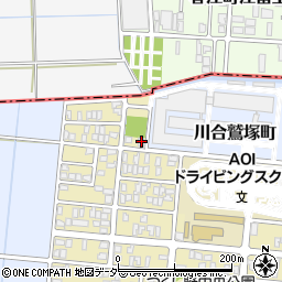 福井県福井市つくし野1丁目304周辺の地図