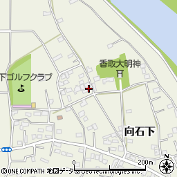 茨城県常総市向石下8周辺の地図