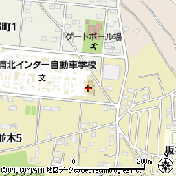 茨城県土浦市並木5丁目5425周辺の地図