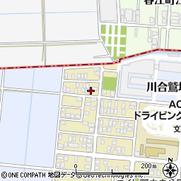 福井県福井市つくし野1丁目213周辺の地図
