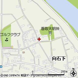 茨城県常総市向石下9周辺の地図