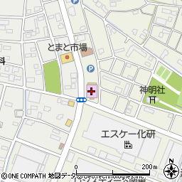 加須南篠崎体育館周辺の地図