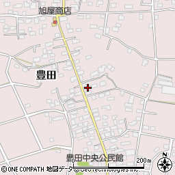 茨城県常総市豊田1995周辺の地図