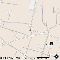 茨城県行方市小貫1777周辺の地図