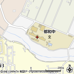 土浦市立都和中学校周辺の地図