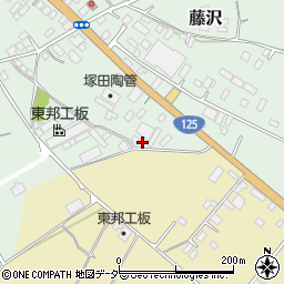 茨城県土浦市藤沢3615周辺の地図