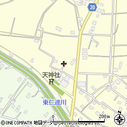 茨城県常総市崎房790周辺の地図